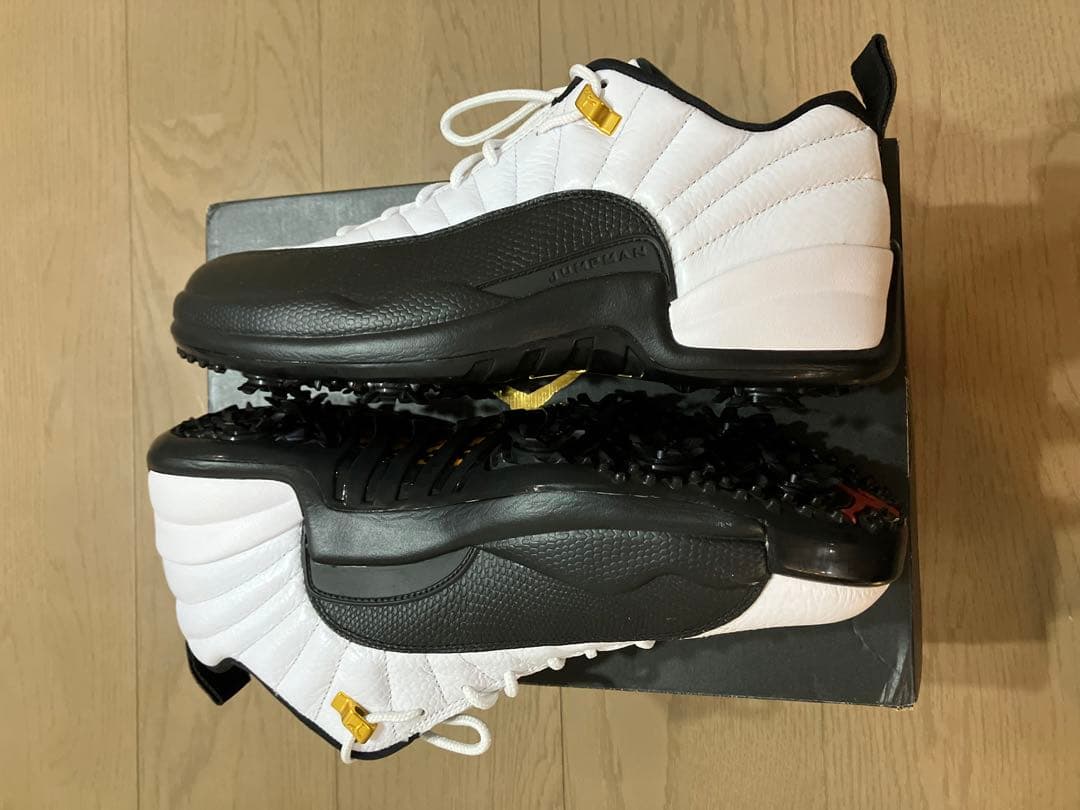 【NIKE】AIR JORDAN 12 Low Golf \"Taxi\"