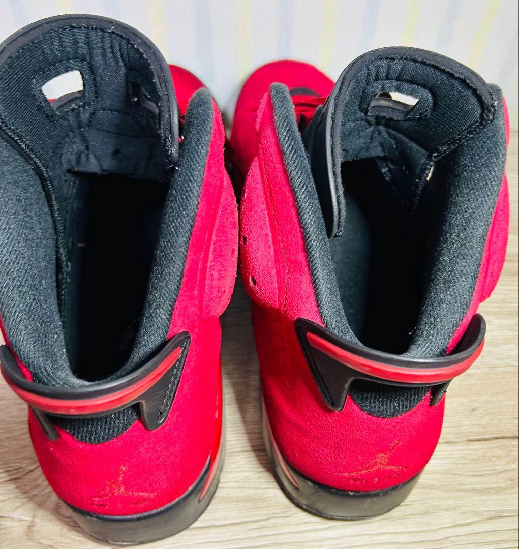 NIKE ナイキ　エアジョーダン 6 レトロ トロ ブラボーレッド 30cm
