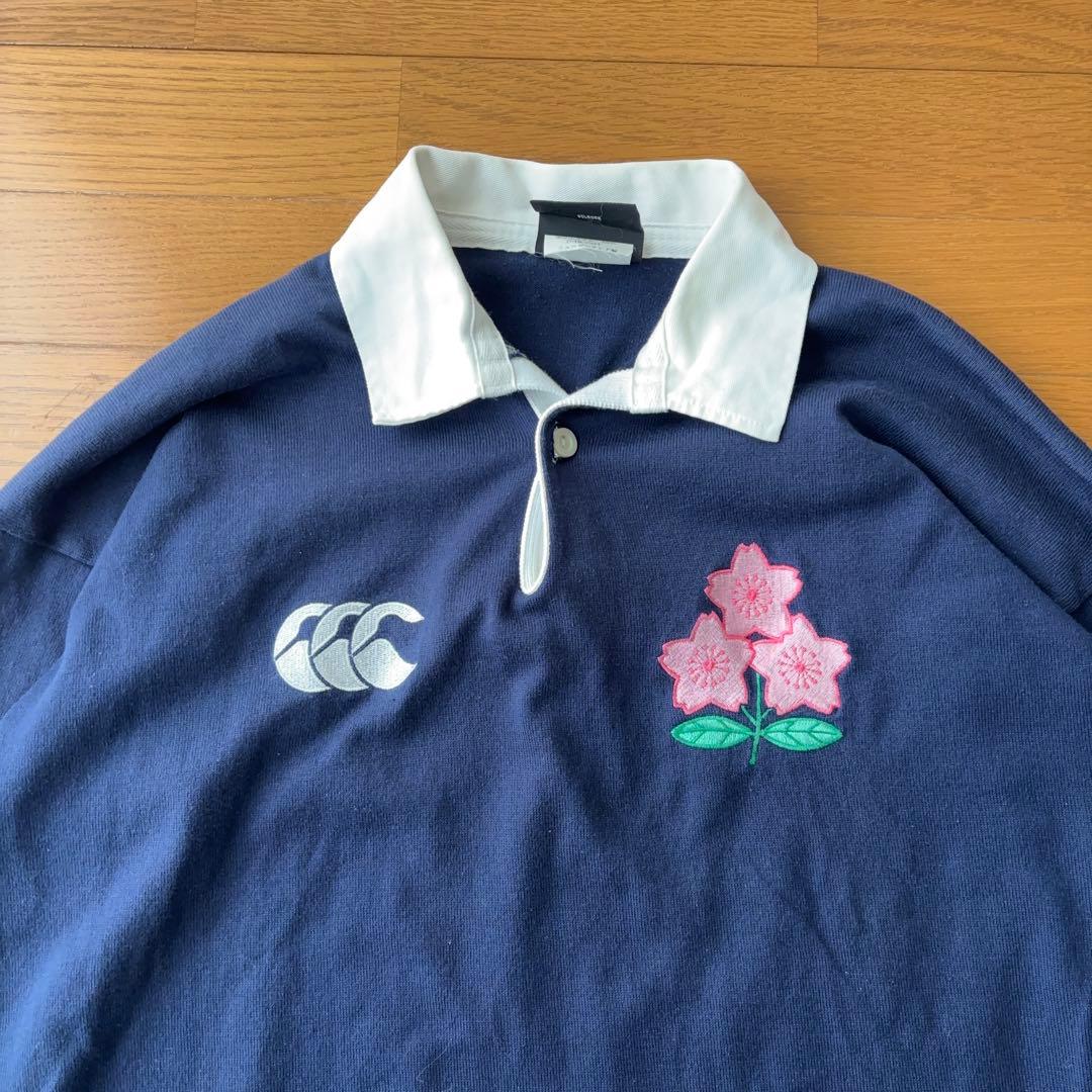 90s CANTERBURY ラグビー日本代表 長袖 ニュージーランド製