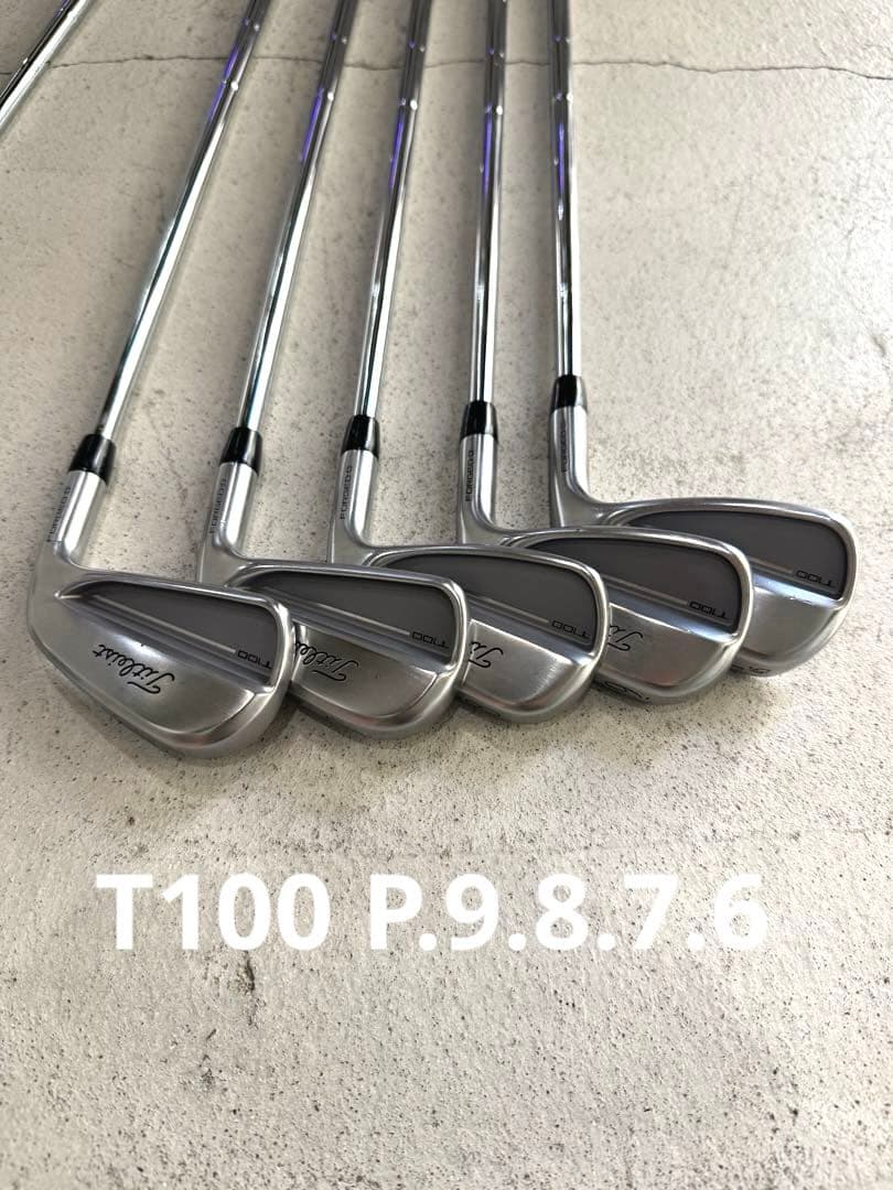 タイトリスト　T100 2025 5-P DGS200 ※5番T150