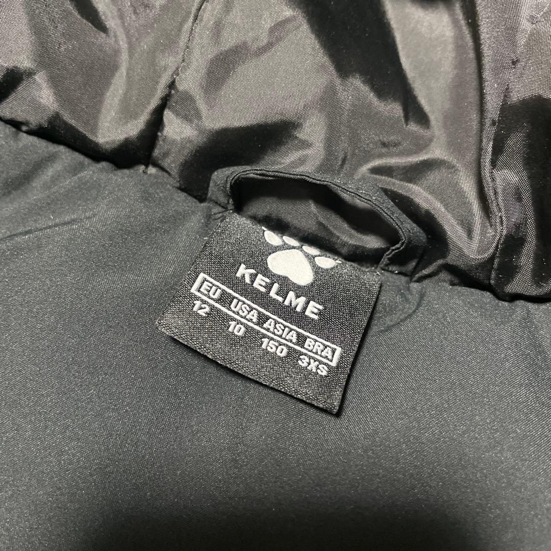 KELME ブラック ベンチコート　150cm