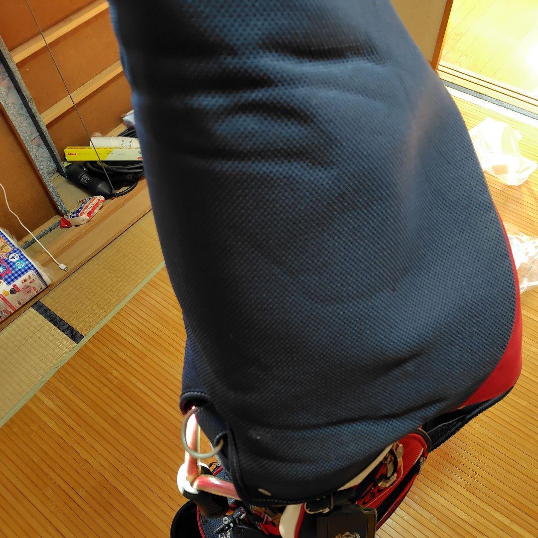 Munsingwear ゴルフキャディバッグ 赤・ネイビー