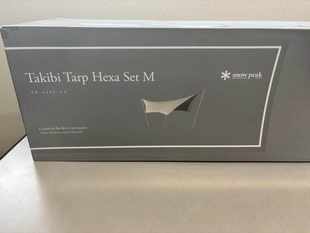 スノーピーク TAKIBIタープ ヘキサ Mセット TP-440S-US