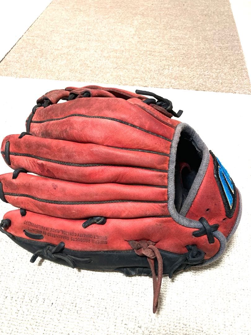 Bum League 軟式グローブ レッド
