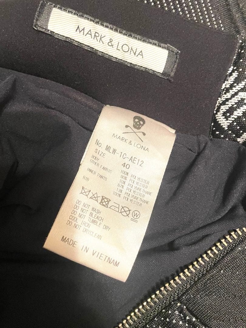 【最終出品】今月引っ越しのため！解放出品！ MARK&LONA 40サイズ希少！