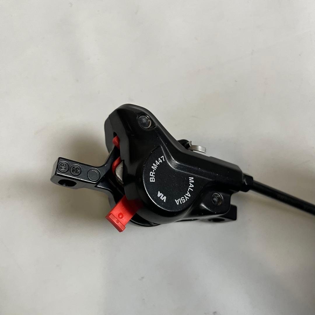 【未走行品】シマノ油圧ディスクブレーキ BL-M4100+BR-M447