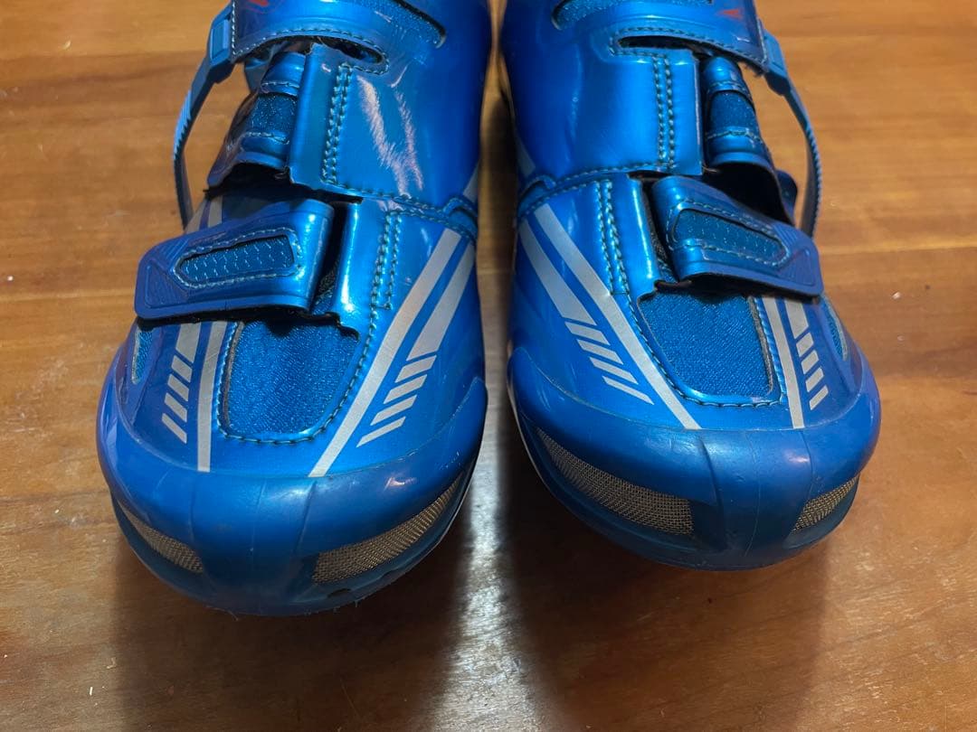 ツール限定レア　SHIMANO R320 シューズ サイズ43 青