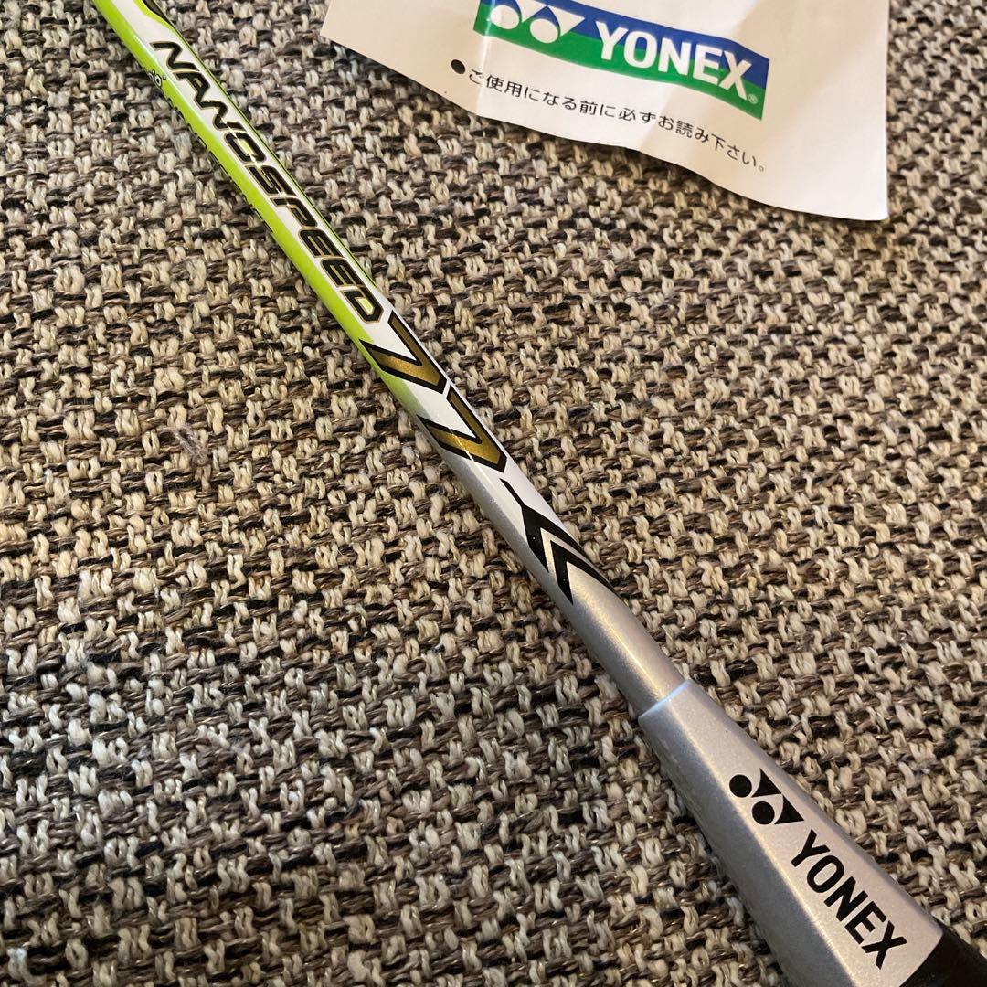 ピ*ン様 美品　ヨネックス　ナノスピード77　バトミントン ラケット　YONEX