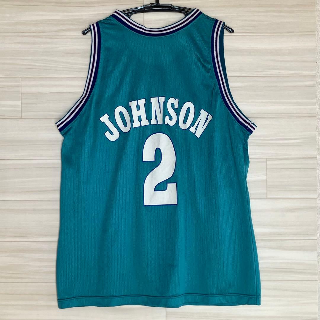 NBA 90's　ラリー・ジョンソン　シャーロット・ホーネッツ　ユニフォーム