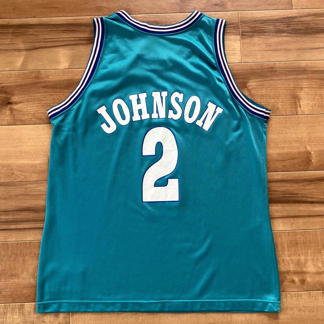 NBA 90's　ラリー・ジョンソン　シャーロット・ホーネッツ　ユニフォーム