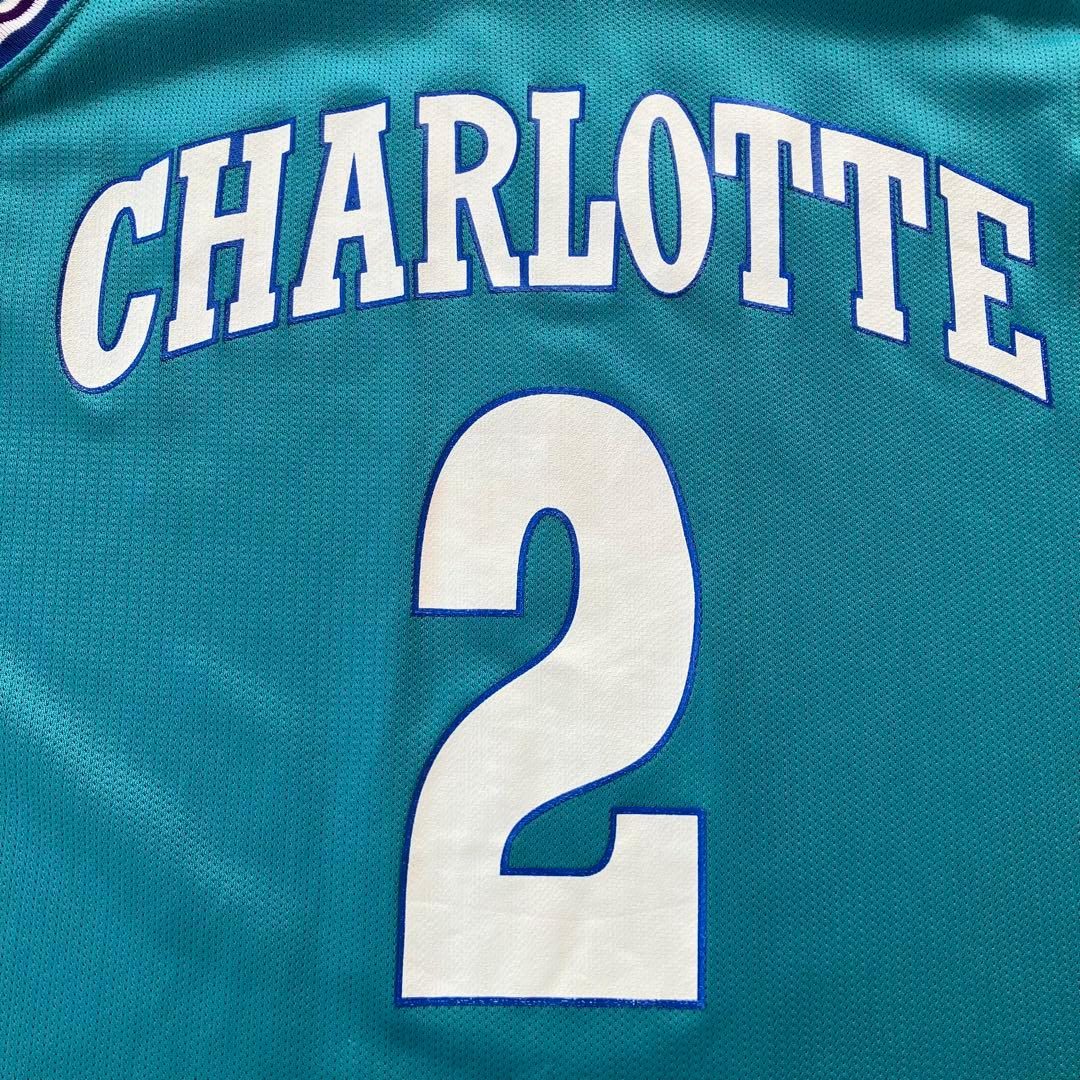 NBA 90's　ラリー・ジョンソン　シャーロット・ホーネッツ　ユニフォーム