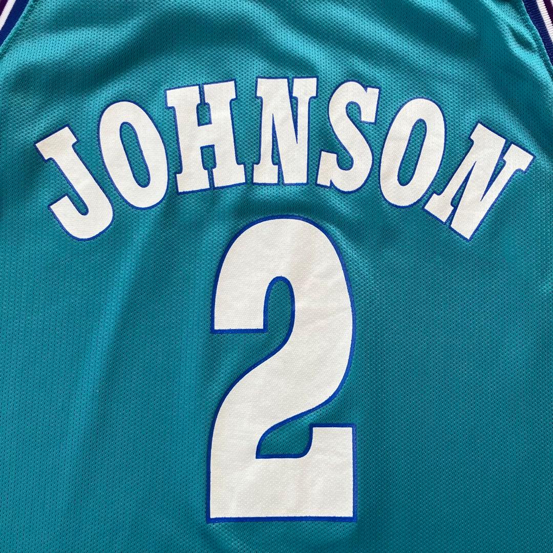 NBA 90's　ラリー・ジョンソン　シャーロット・ホーネッツ　ユニフォーム
