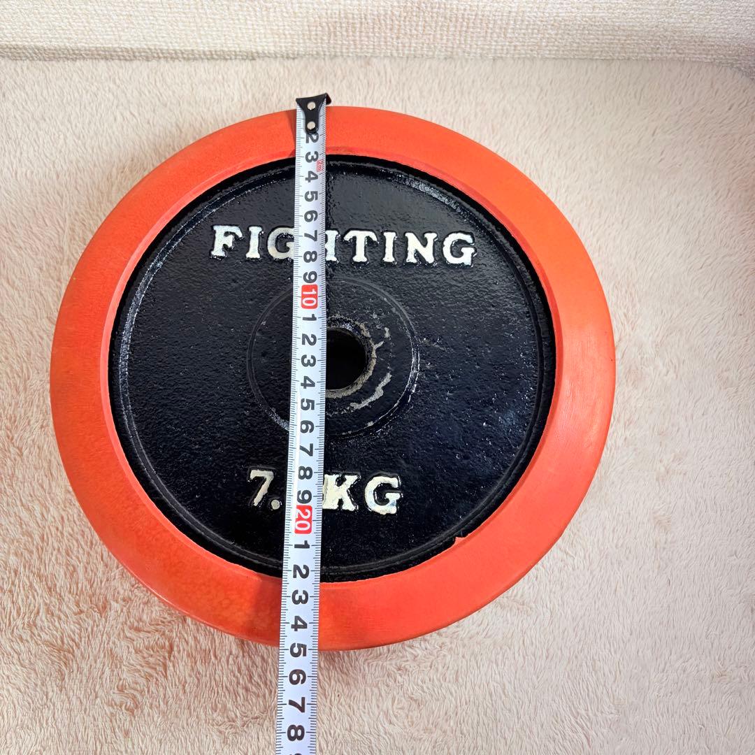 FightingRoad ダンベルプレート7.5kg×2セット 計15kg