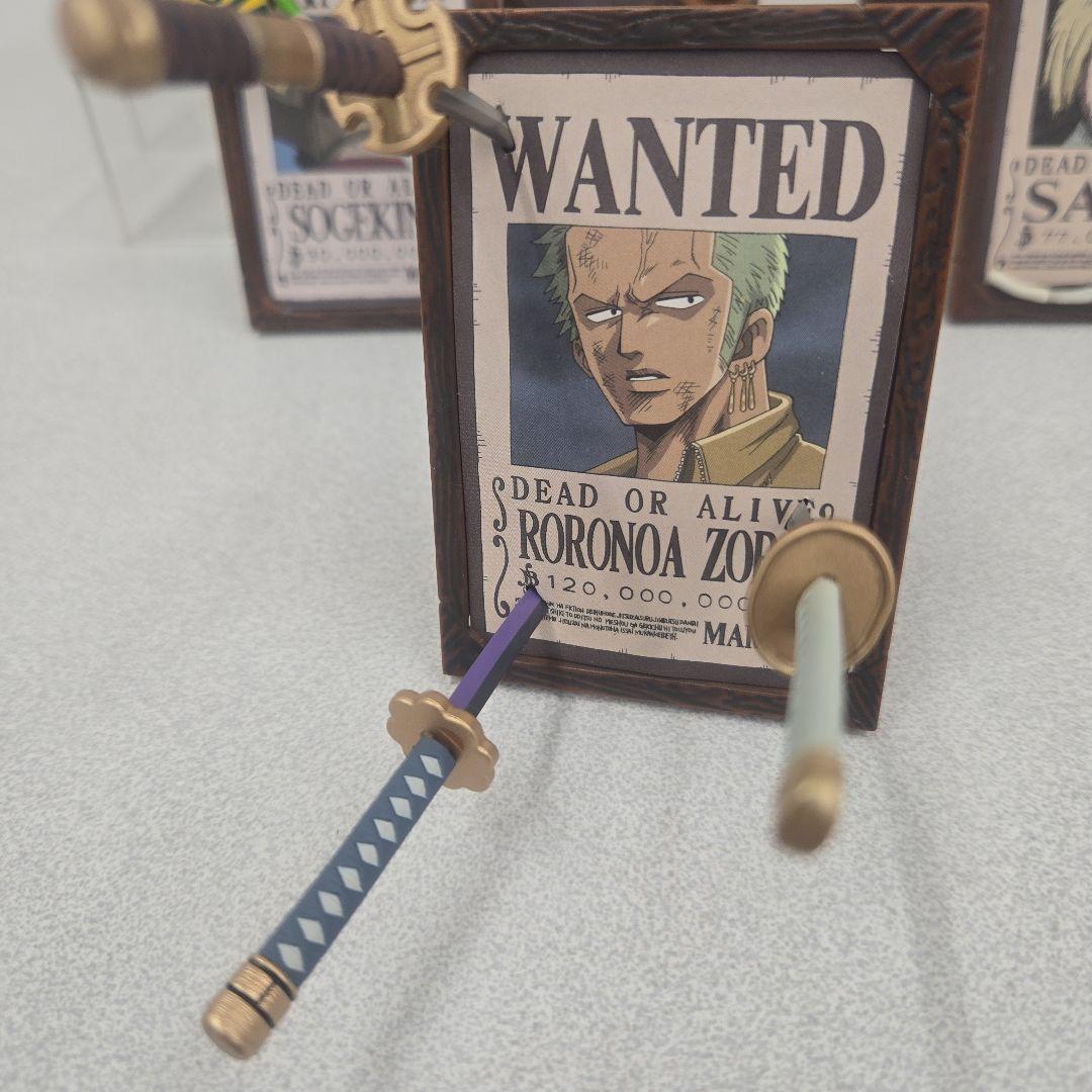 【ワンピース】麦わら海賊団 手配書コレクション フレーム