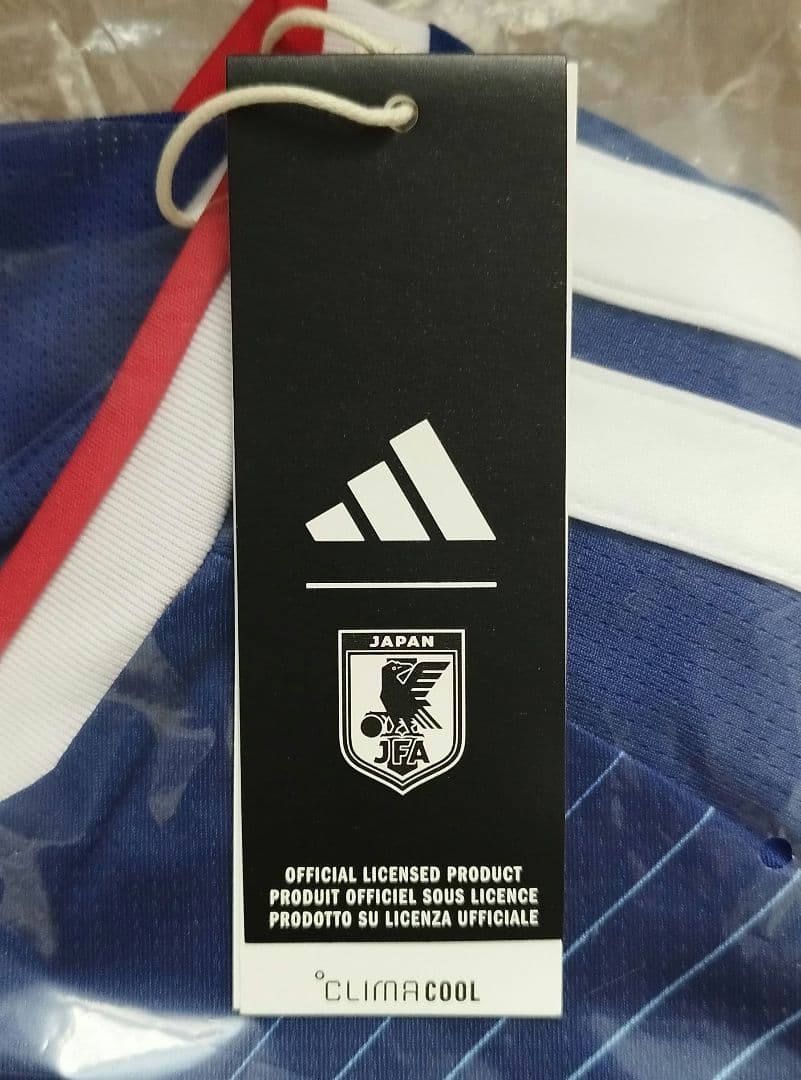 発*で様 サッカー日本代表ユニフォーム　みずほ銀行キャンペーンプレゼント品　未使