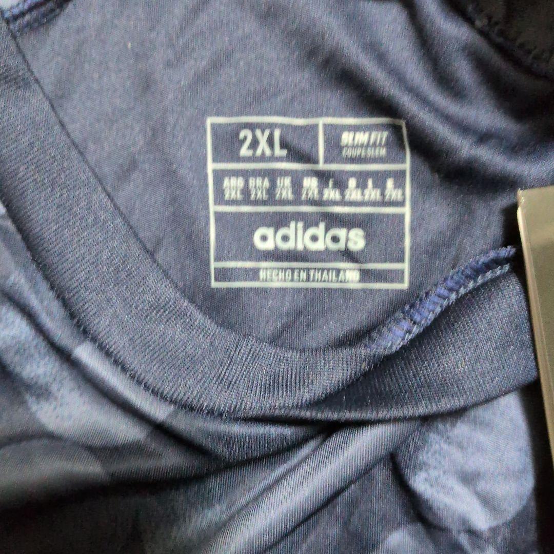 レアル・マドリード アウェイユニフォーム 2XL　ネイビー　長袖　アディダス