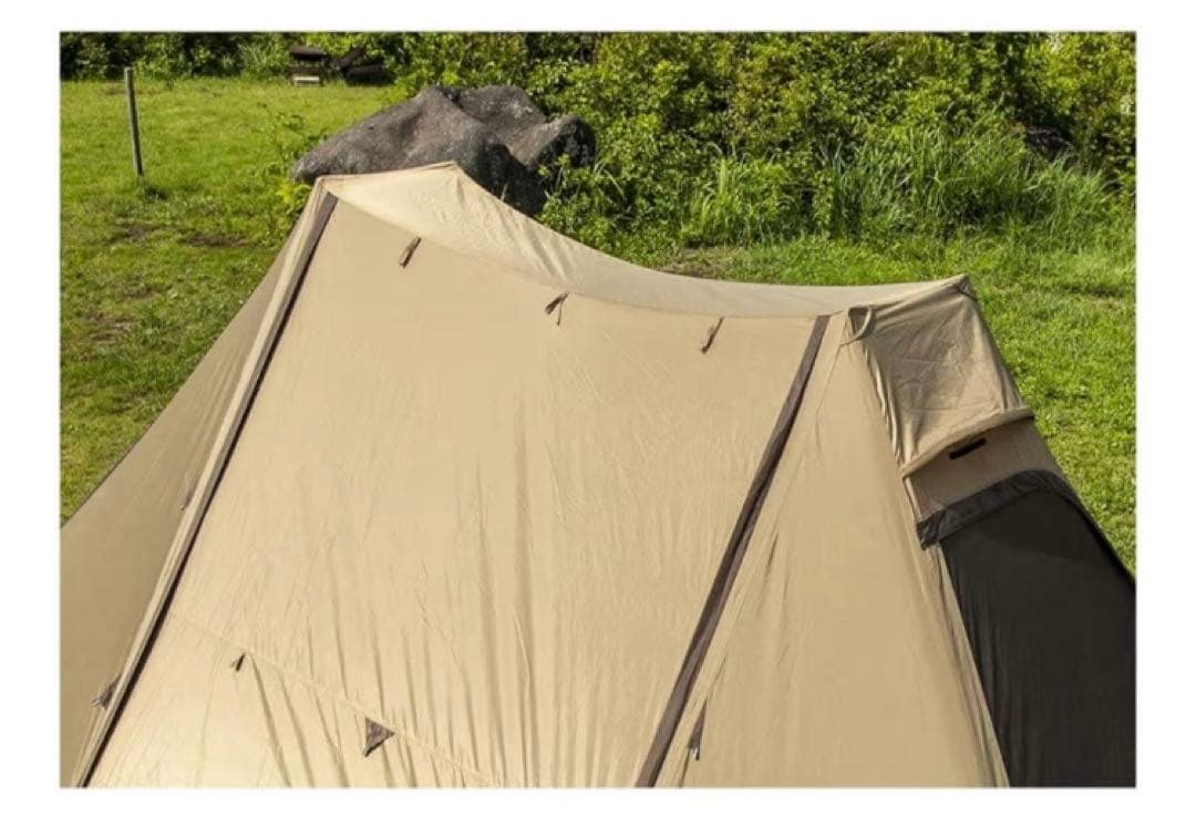 ogawa オガワ キャンプ シェルター型 テント ベージュ ツインクレスタ