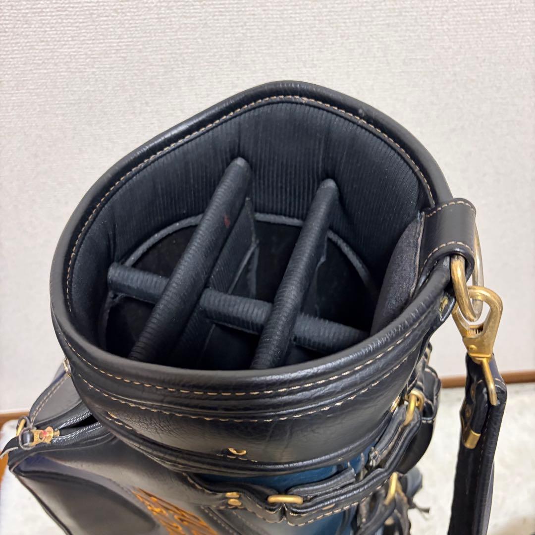 激レア ヴィンテージ HONMA GOLF ホンマ キャディバッグ 刺繍 6分割