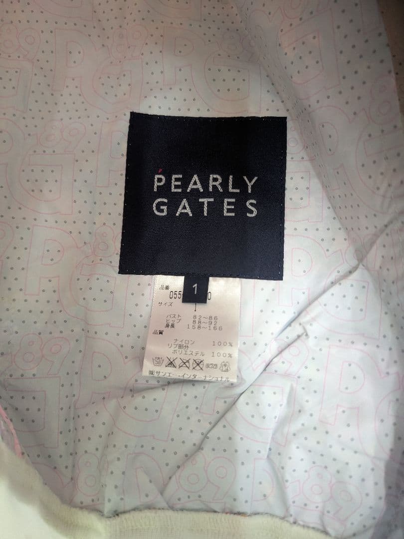 PEARLY GATES パーリーゲイツ プルオーバー/レイン ジャケット 花柄