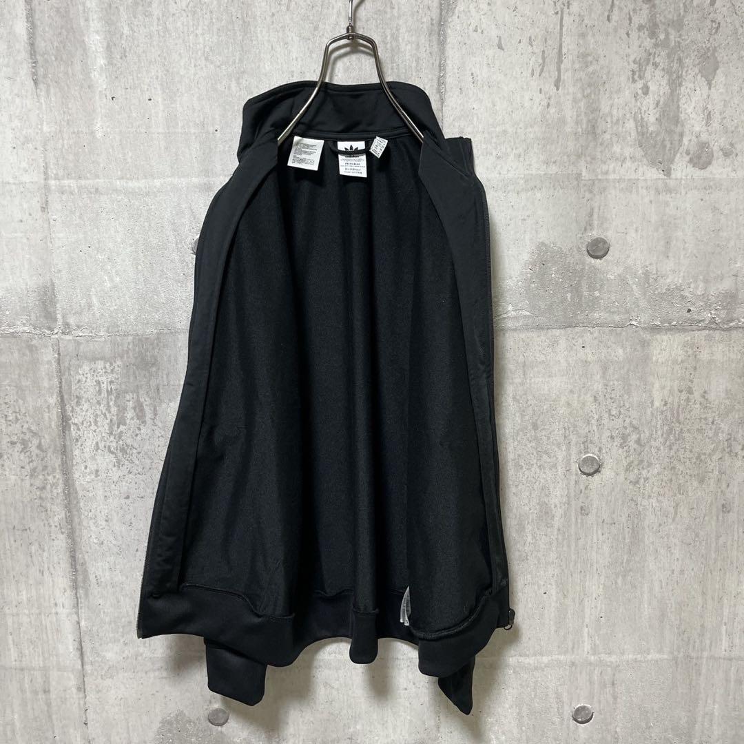 アディダス　adidas トラックジャケット　ブラック　kids160