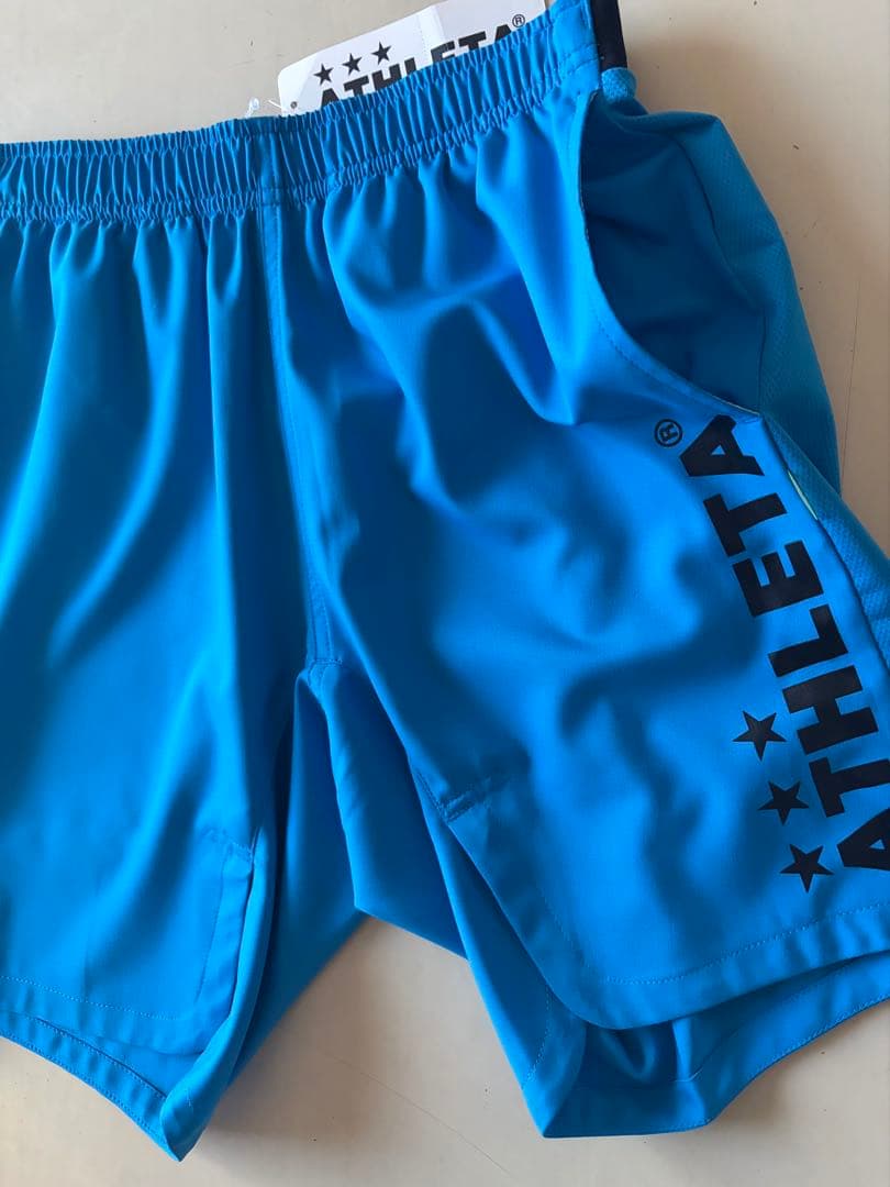 新品タグ付き　メンズS ATHLETAアスレタ　プラクティスシャツ＆パンツセット
