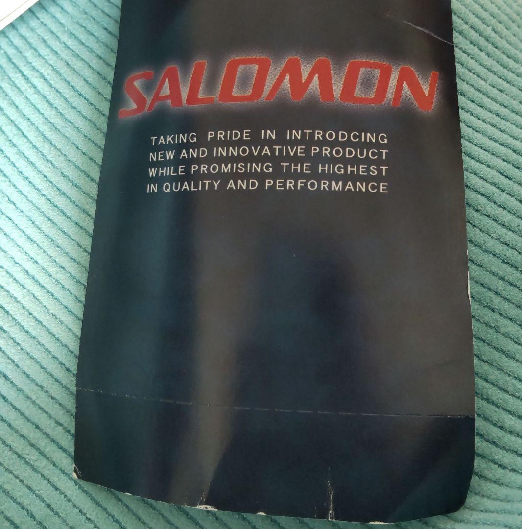 SALOMON　ウェア　新品珍品レア　刺繍ロゴ　コーデュロイ　3.4万