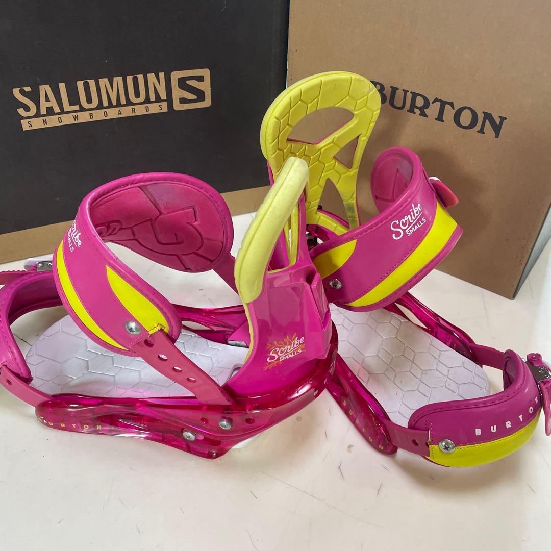 BURTON　バートン　スノーボード　バインディング　スクライブ　SMALLS