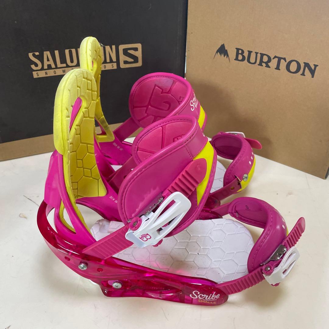 BURTON　バートン　スノーボード　バインディング　スクライブ　SMALLS