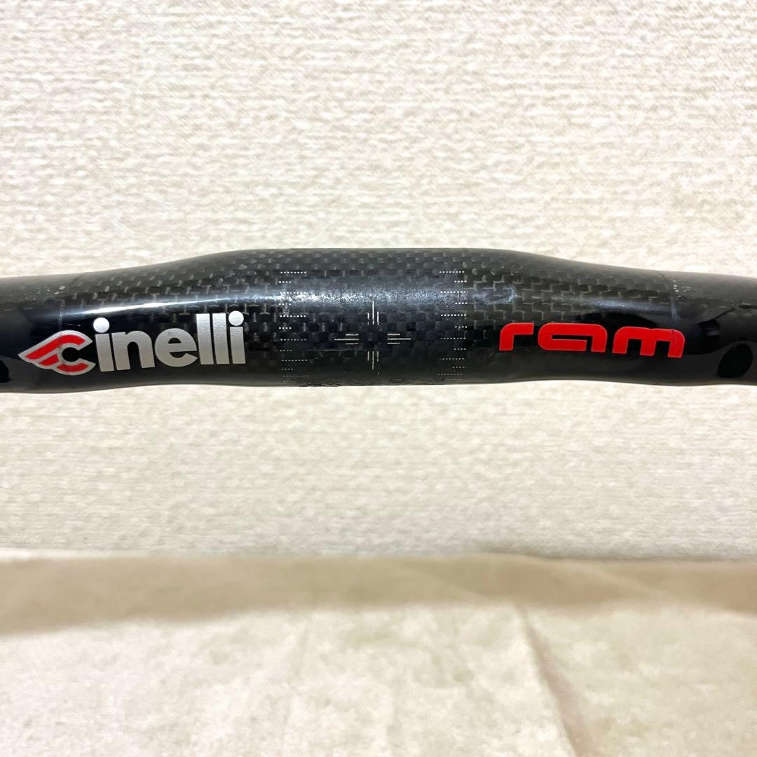 チネリ cinelli ram カーボン ドロップハンドル エンド部400mm