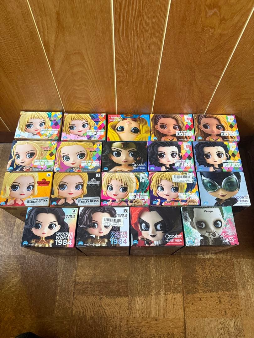 Qposket アメコミ　19体セット DCコミックス 未開封　ハーレイ・クイン