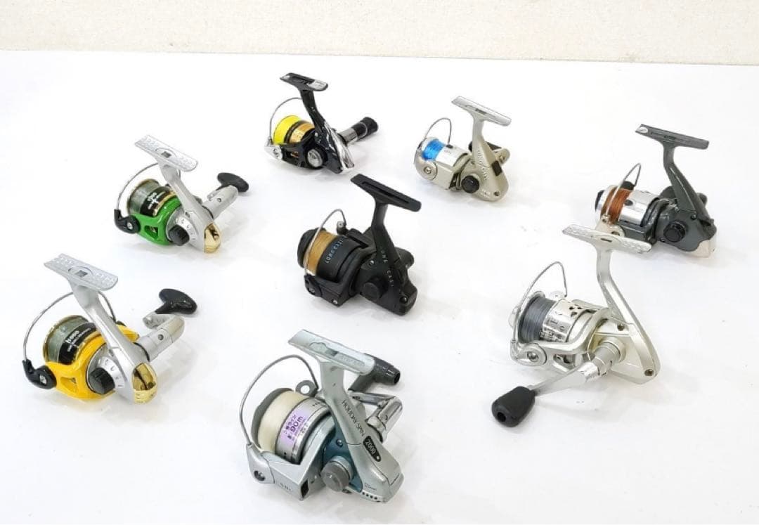 ダイワ スウィープファイア 2000-2B、ホリデースピン 2000、他 計8点