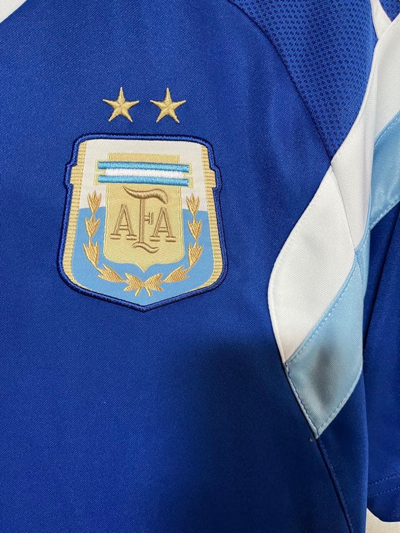 古着 adidas アルゼンチン代表 サッカー ユニフォーム メッシ