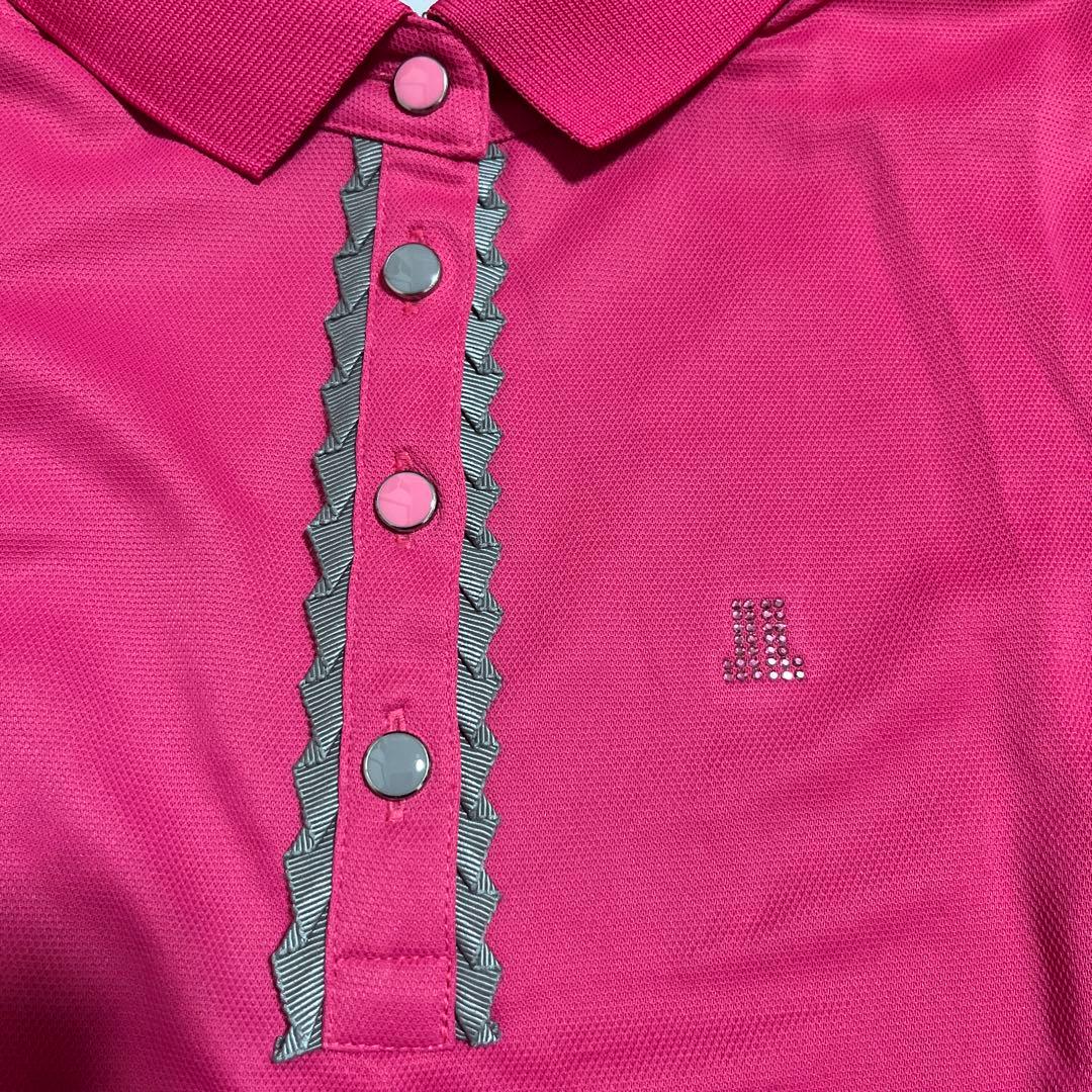 日本製★LANVIN SPORT ランバンスポール　レディース　ゴルフ　ピンク