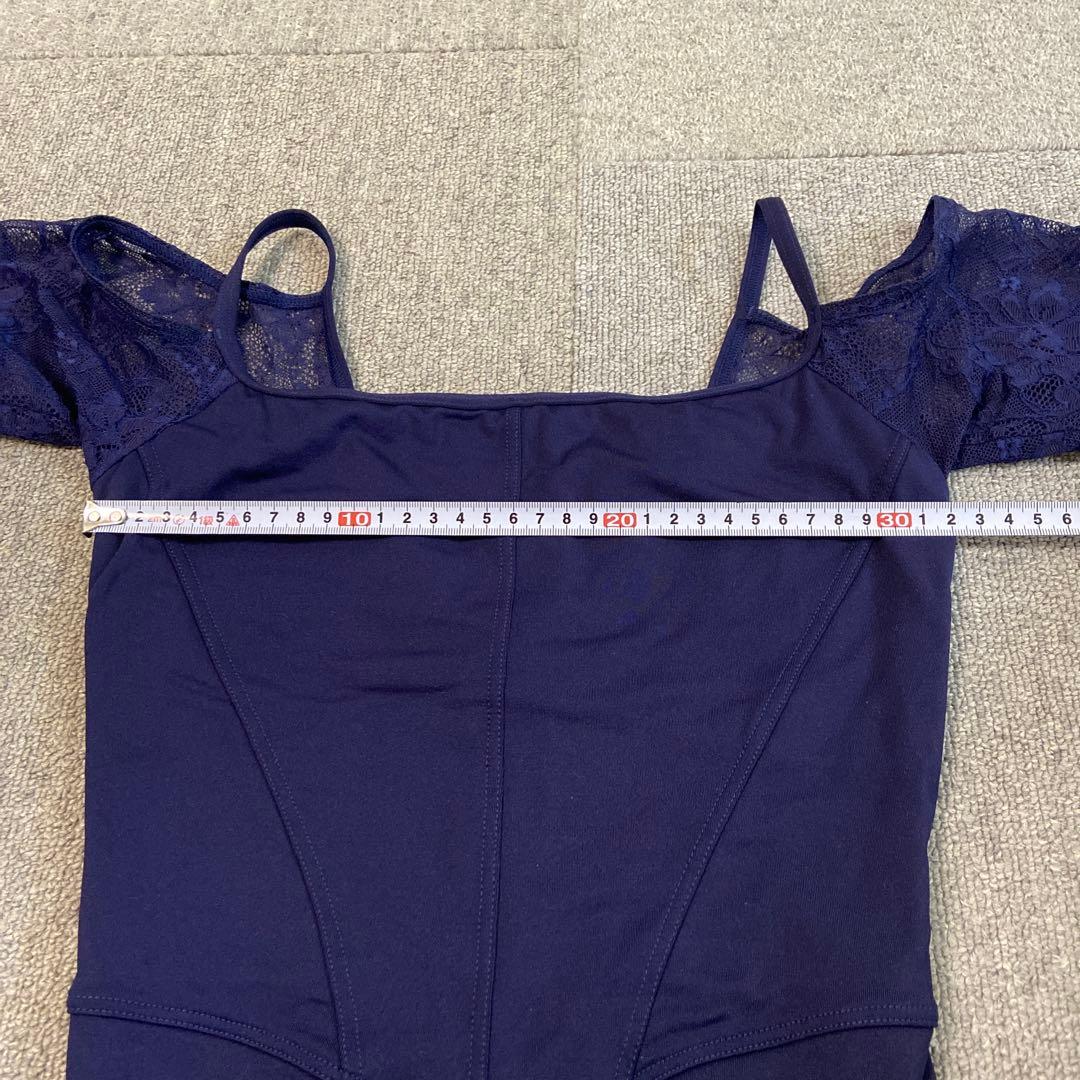 chacott チャコット バレエ 菅井円加コラボ レオタード 紺