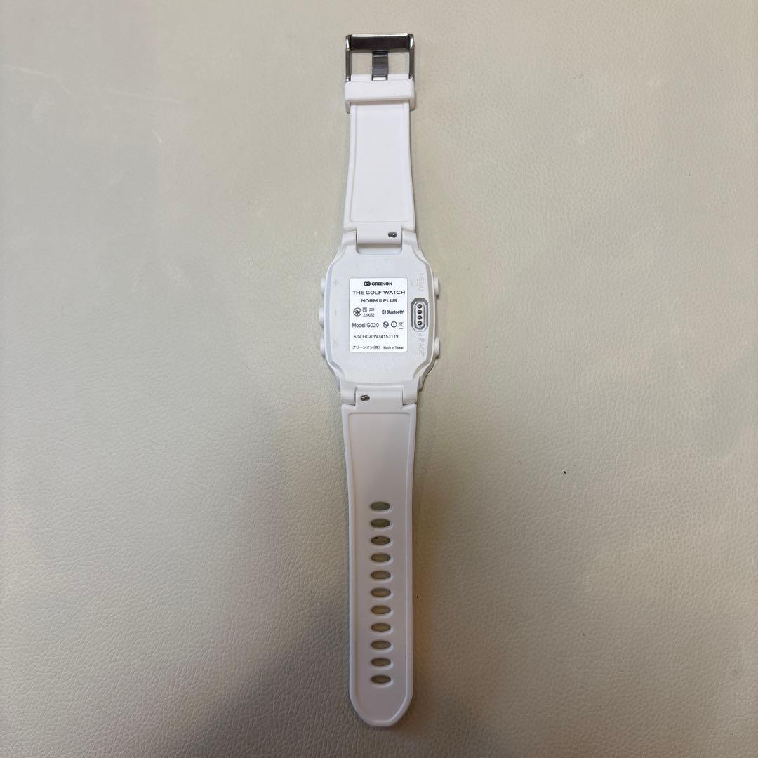 ゴルフGPSウォッチ GREENON NORM II PLUS 防水 軽量 美品