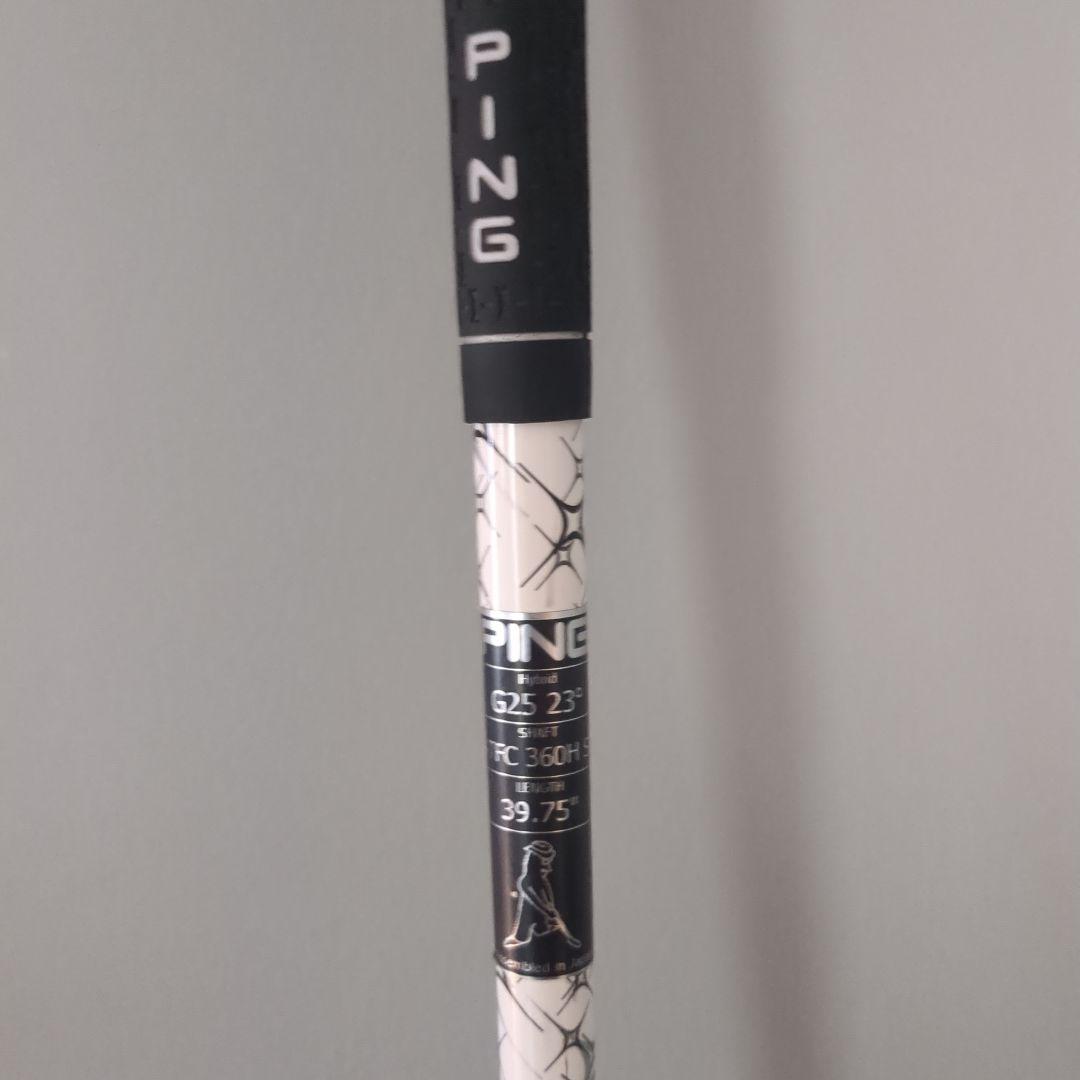 PING G25 フェアウェイウッド 18度　ユーティリティ 23度