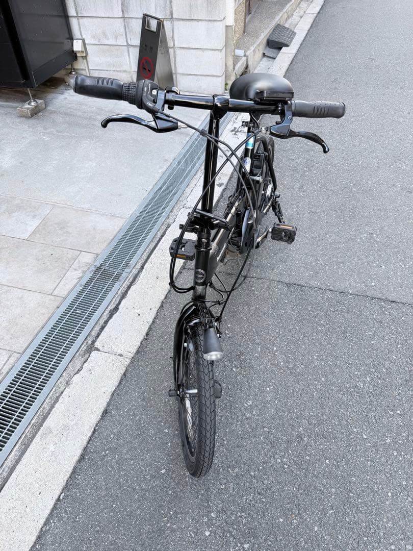 大阪府　パナソニック　 OFF TIME 電動アシスト自転車 ブラック