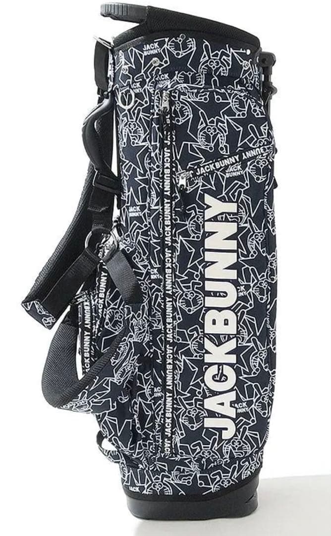 新品 ジャックバニー by パーリーゲイツ 限定 総柄 キャディバッグ