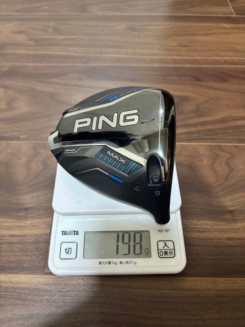 【美品】PING G440 MAX ドライバー 9°度（ヘッドカバー付き）