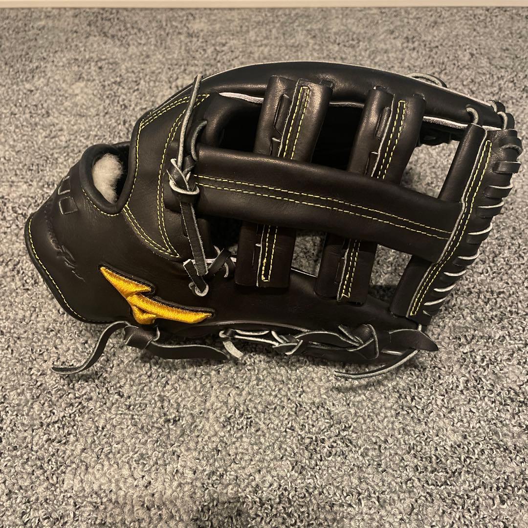 Mizuno ブラック 軟式グローブ