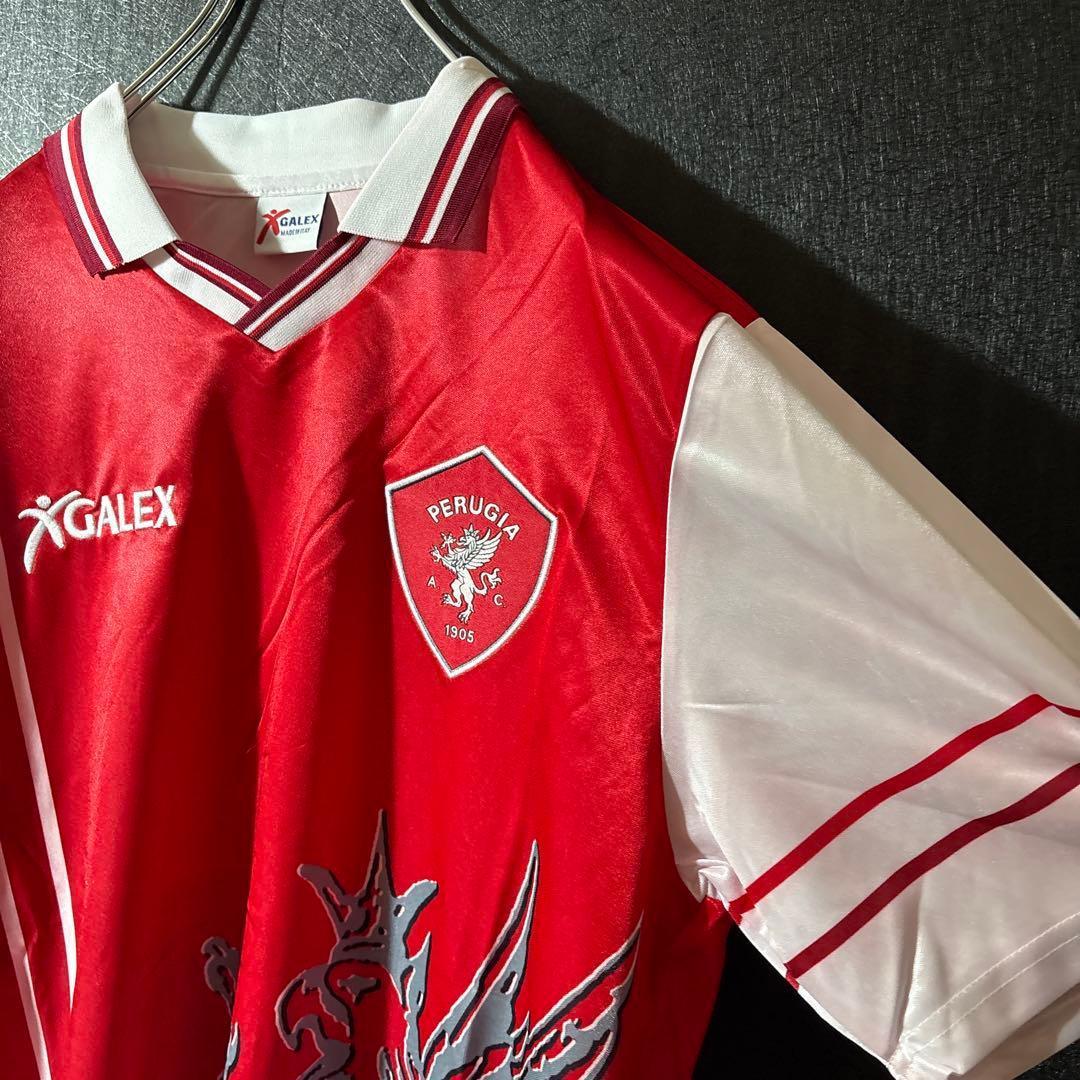 【★ペルージャ】 古着 メンズ サッカー ユニフォーム セリエA 98年 XL
