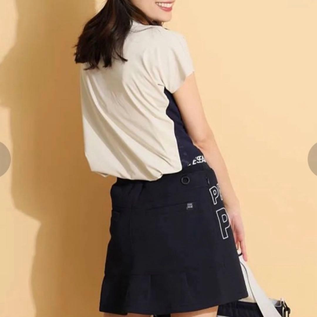 パーリーゲイツ☆ラスト1点 新品 Peダブルラッセル スカート