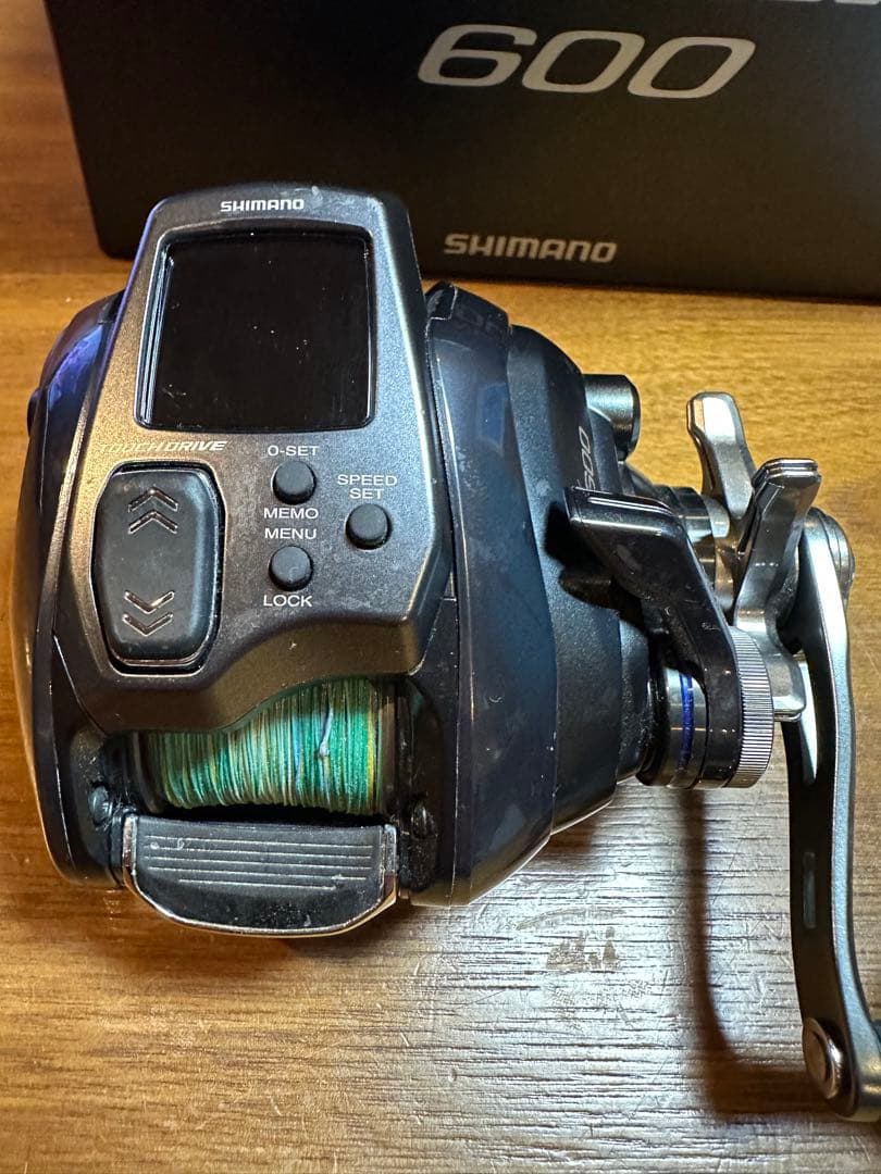 23フォースマスター600 美品 PE３号200m付き 動作良好