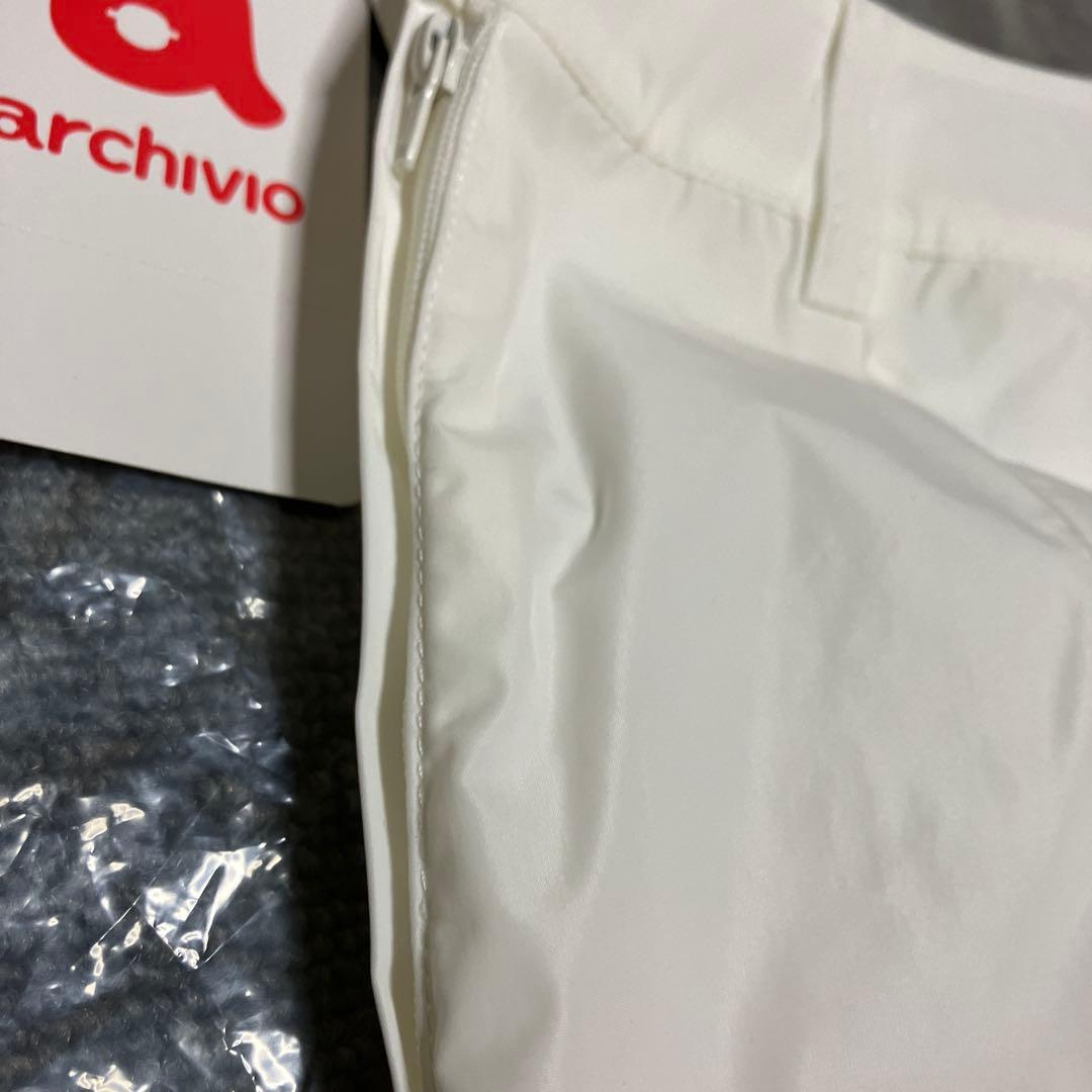 新品未使用　31900円の品　archivio ストライプ ゴルフスカート