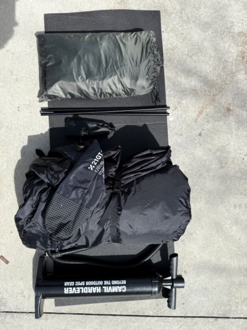 camvil GODONG AIR TENT（エアテント）カーキ