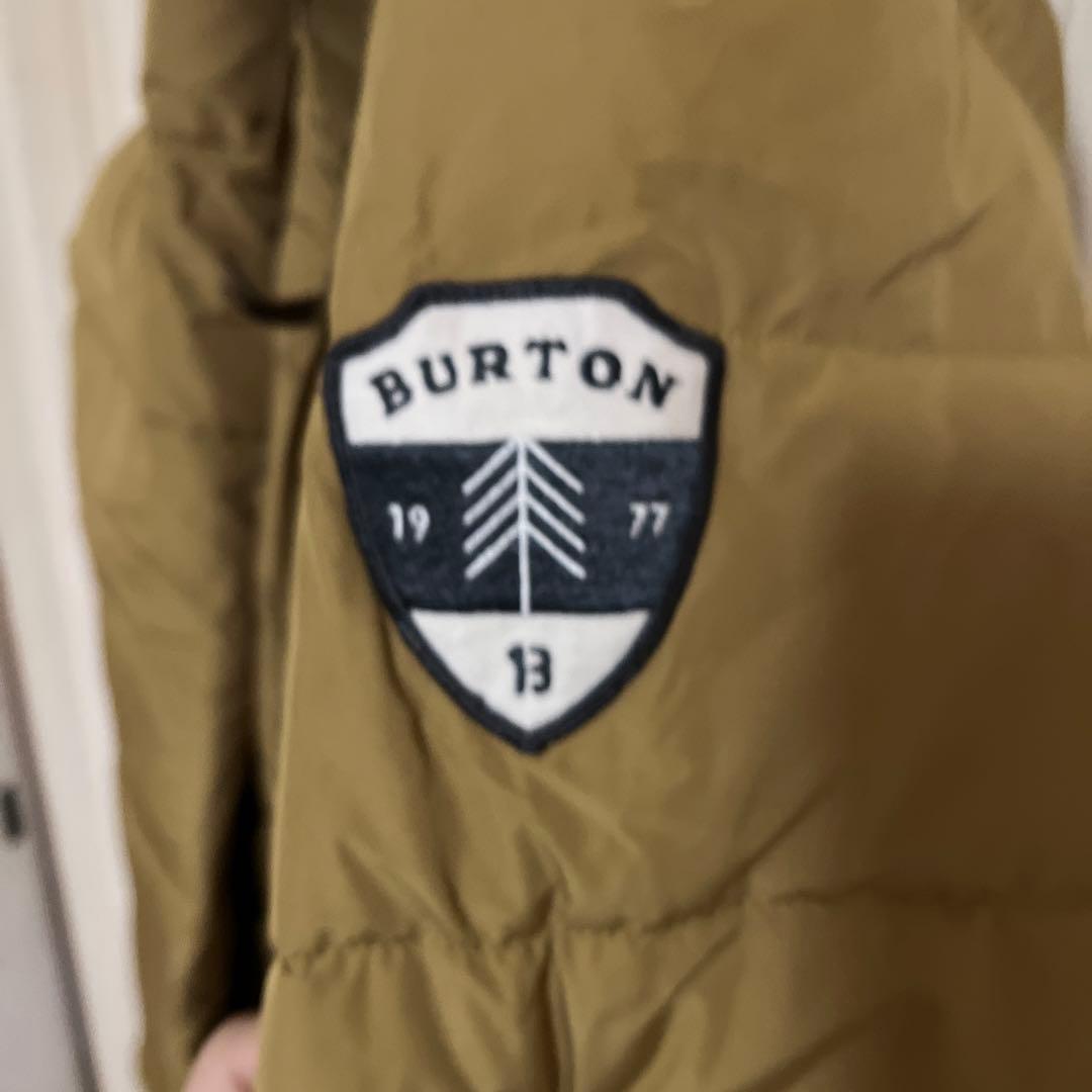 BURTON カーキ ダウンジャケット M