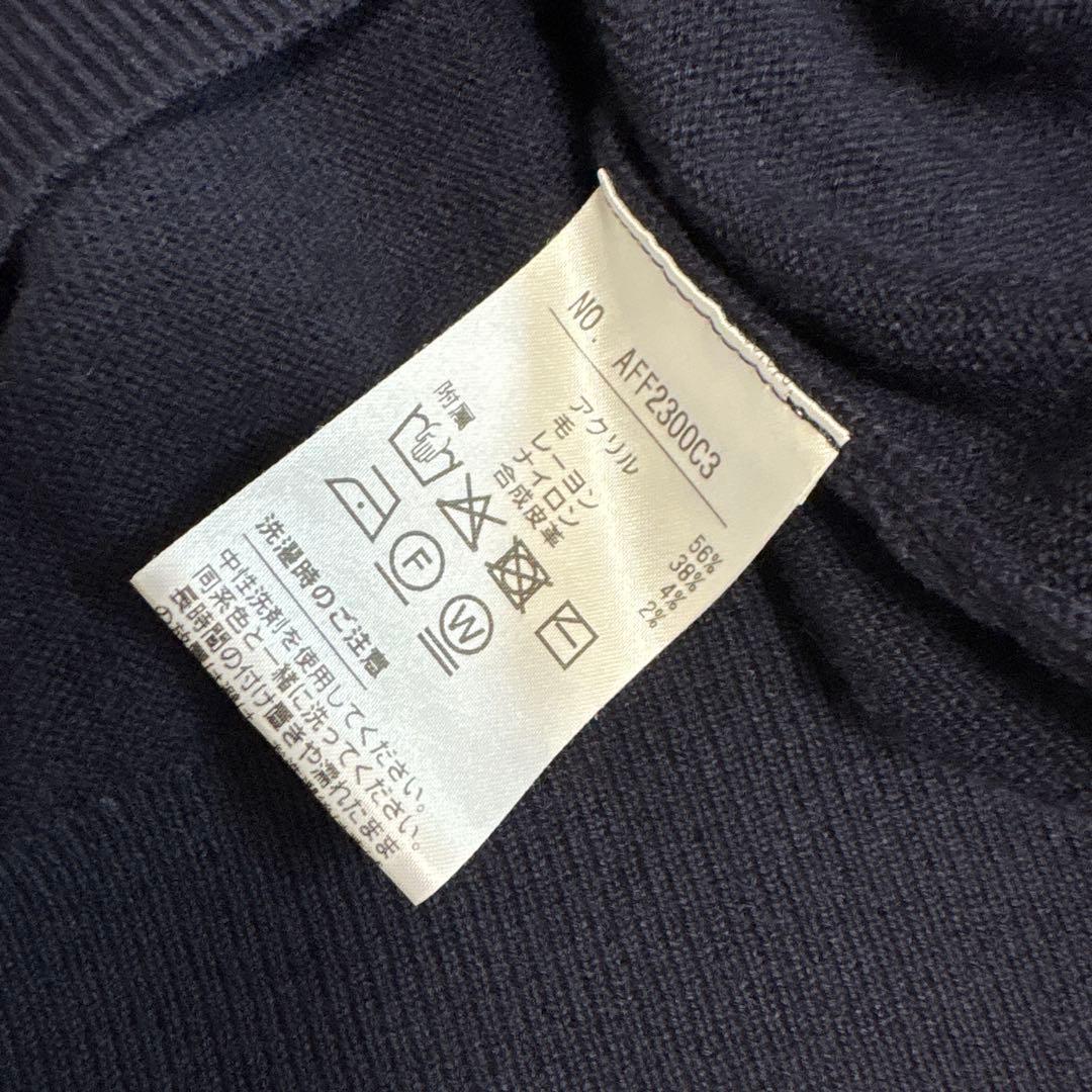 and per se ネイビー セーター スカートセット 本日値下げ