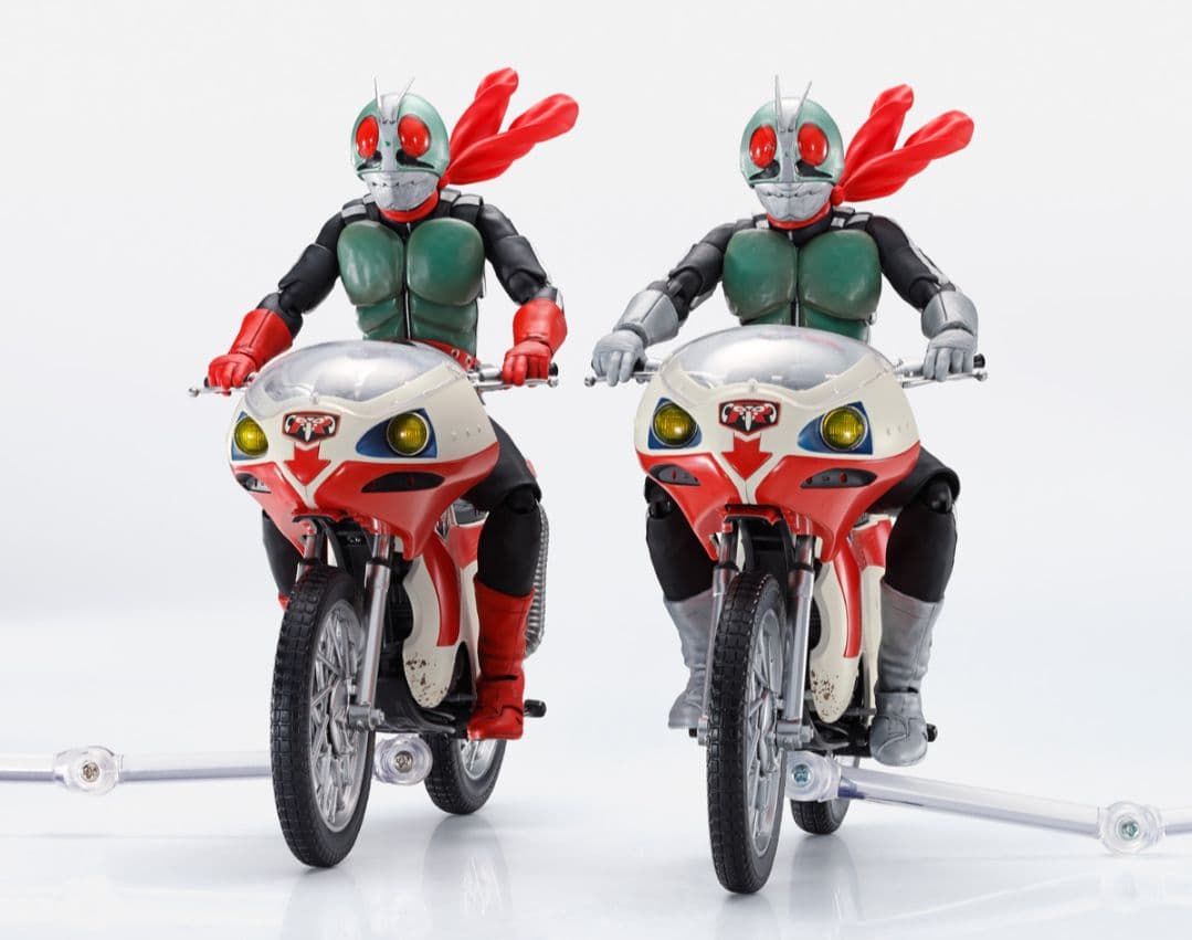 S.H.Figuarts 仮面ライダー新1号•新2号&新サイクロン号×2