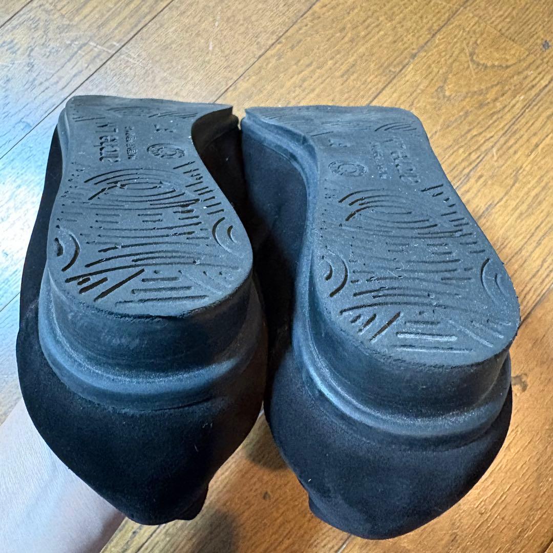 アルシュ　ARCHE 黒 バレエシューズ 37 スエード