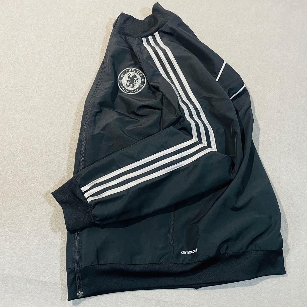 【超美品!】アディダス/チェルシーFC UEFACLトラックジャケットM-L相当